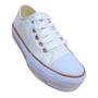 Imagem de Tênis Feminino Infantil Star Plataforma Branco All 28 ao 39 LPS CRUSH By WorldColors