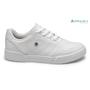 Imagem de tenis feminino kolosh casual branco detalhe em prata