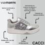 Imagem de Tênis Feminino Maxi Glitter Flatform Casual Conforto Via Marte