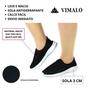 Imagem de Tênis feminino meia calce fácil slip on leve flexível confortável para caminhada academia vl-05