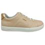 Imagem de Tenis Feminino Pegada Couro Casual Elastico Conforto 211152