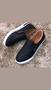 Imagem de Tênis Feminino Preto Slip on com ziper