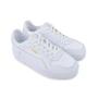 Imagem de Tênis feminino puma carina street plataforma branco salto nf