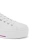 Imagem de Tênis Feminino Ramarim Lona Solado Flatform Branco 2297148B