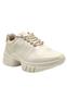 Imagem de Tênis Feminino Ramarim Sneaker Dad Chunky 2480101 Brilho Bege