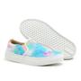 Imagem de Tênis Feminino Slip On Calce Fácil Casual Tie Dye