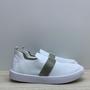 Imagem de Tênis Feminino Slip On Knit Branco Brilho-Beira Rio