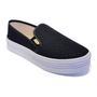 Imagem de Tênis Feminino Slip On Plataforma Sapatilha Sola Alta K107