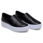 Imagem de Tenis Feminino Slip On Preto Brilho