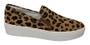 Imagem de Tênis Feminino Slipon Bottero 331505 Couro Animal Print Onça