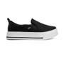 Imagem de Tênis Feminino Via Marte Slip On Flatform Conforto - Preto