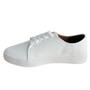 Imagem de Tênis Feminino Vizzano Branco Liso Básico Casual Confortável 1214205