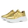 Imagem de Tênis FG Feminino Fresh Dourado Golden