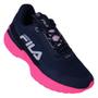 Imagem de Tenis Fila Feminino Split Azul Marinho Rosa