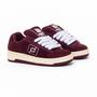 Imagem de Tenis Freeday Jab Camurca Bordo Creme