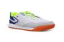 Imagem de Tenis futsal Topper Dominator Pro V - unissex - branco e  azul