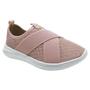 Imagem de Tênis Infantil Casual Feminino Molekinha Nylon Elástico Slip On Calce Fácil Rosa 2503 322