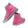 Imagem de Tênis Infantil Converse  Chuck Taylor Canvas Cano Alto Rosa