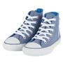 Imagem de Tênis Infantil Converse Original Chuck Cano Alto Azul