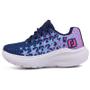 Imagem de Tenis Infantil De Amarrar Meninas Leve Desenhos LIGHT + Mochila Chinelo Oculos Relogio