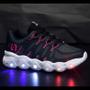 Imagem de Tenis Infantil De Led Meninas Calce Facil Desenhos Luzinha LIGHT + Chinelo