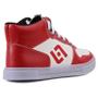 Imagem de Tenis Infantil De Led Meninos Botinha Cano Alto Escolar Casual Basico + Chinelo