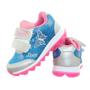 Imagem de Tenis Infantil Feminino Azul e Rosa Gliter Borboleta BTO