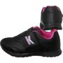 Imagem de Tênis Infantil Feminino Bordado Preto Pink Escolar Kidstep