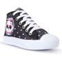 Imagem de Tênis Infantil Feminino Casual Panda Menina Botinha Glitter