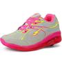 Imagem de Tenis Infantil Feminino Led Rodinha Acende Luzinha Original Super Resistente