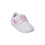 Imagem de Tênis Infantil Feminino Ortopé Bliss Teen Fecho Duplo Branco e Rosa