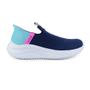 Imagem de Tênis Infantil Feminino Skechers Ultra Flex 3.0 Azul - 3038