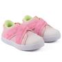 Imagem de Tênis Infantil Feminino World Colors Rosa - 155098