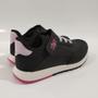 Imagem de Tênis Infantil Klin Walk Kids Preto Lavanda Pink 178.131