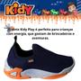 Imagem de Tênis Infantil Masculino Sem Cadarço Para Menino Calce Fácil Kidy Play 70642