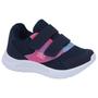 Imagem de Tênis Infantil Menina Klin New Sport Mini Marinho Pink Azul