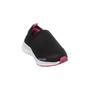 Imagem de Tenis Infantil Menina Ortopé Escolar Sem Cadarço Slip On Conforto Preto Rosa