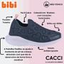 Imagem de Tênis Infantil Menina Slip On Bibi Fly Baby Coração