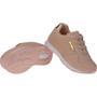 Tênis Infantil Menina Stilo Rosê Jogging Confortável-3570 Imagem de Tênis Infantil Menina Stilo Rosê Jogging Confortável-3570