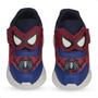 Imagem de Tenis Infantil Mini Pe Vecro Escolar Led Luz Sonic Stitch Spider-man