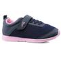 Imagem de Tênis Infantil Ortopasso 77512-Jogging Cinza/Rosa