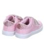 Imagem de Tenis Infantil Sapato Rosa Com Brilho Glitter Menina Love