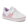 Imagem de Tenis klin baby freestyle - 259066000  branco/rosa/lavanda