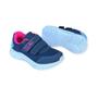 Imagem de Tênis Klin New Sport Mini Infantil Feminino Cor Azul Marinho/Rosa