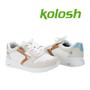 Imagem de Tenis Kolosh Jogging Feminino Original Casual Detalhes Cadarço Conforto Fashion Dia A Dia Lancamento Ziper Funcional Lateral Fashion