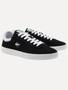 Imagem de Tênis Lacoste Masculino Couro Suede Baseshot Blk/Wht Preto