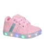 Imagem de Tenis Led Luz pisca Criança Feminino infantil Rosa Color Glitter Brilho PC032