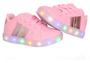 Imagem de Tenis Led Luz pisca Feminino infantil menina rosa ou branco