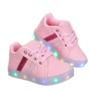 Imagem de Tenis Led Luz pisca Feminino infantil Rosa Color PC032