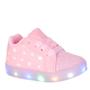 Imagem de Tenis Led Luz Pisca Glitter Feminino Bebe infantil Preto ou Rosa